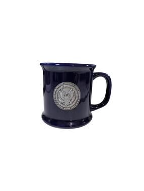 The Judge Advocate General's Corps  US Army Mug Cup Coffee Military Pewter Seal